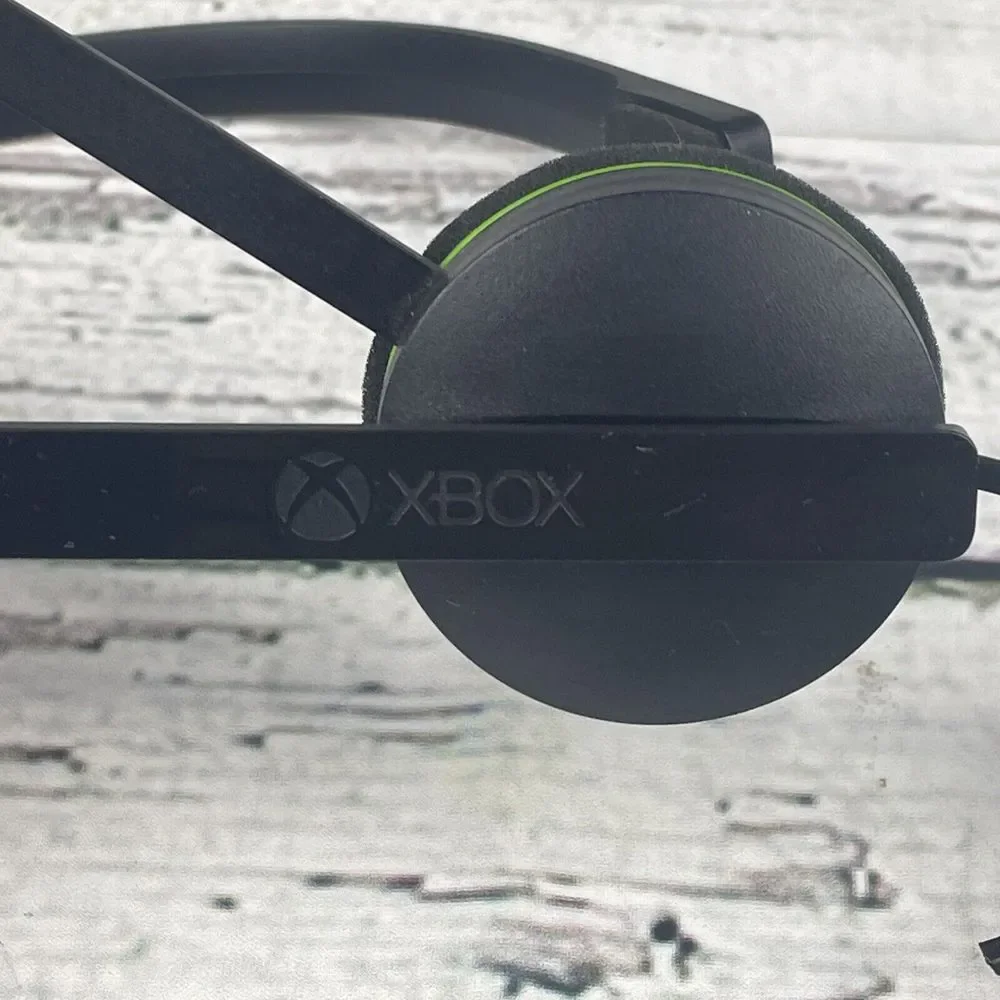 Microsoft Wired‎ Mono Headset Black Headband Chat for Xbox 1564